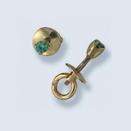 Пусеты с камнями С-553