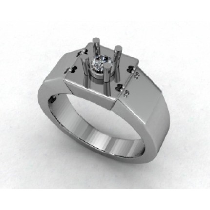 Кольцо с крупным камнем Os 3057