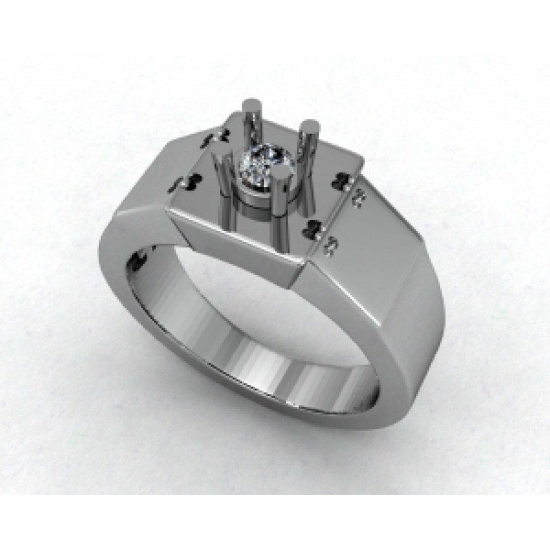 Кольцо с крупным камнем Os 3057