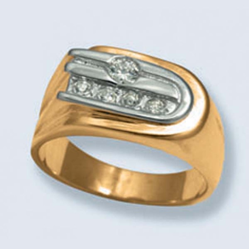 Печатка с камнями 009