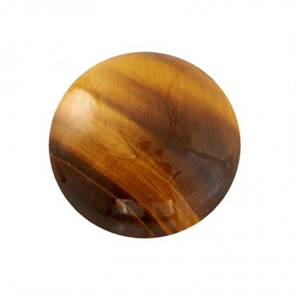 тигровый глаз круг-кабошон 12.0mm