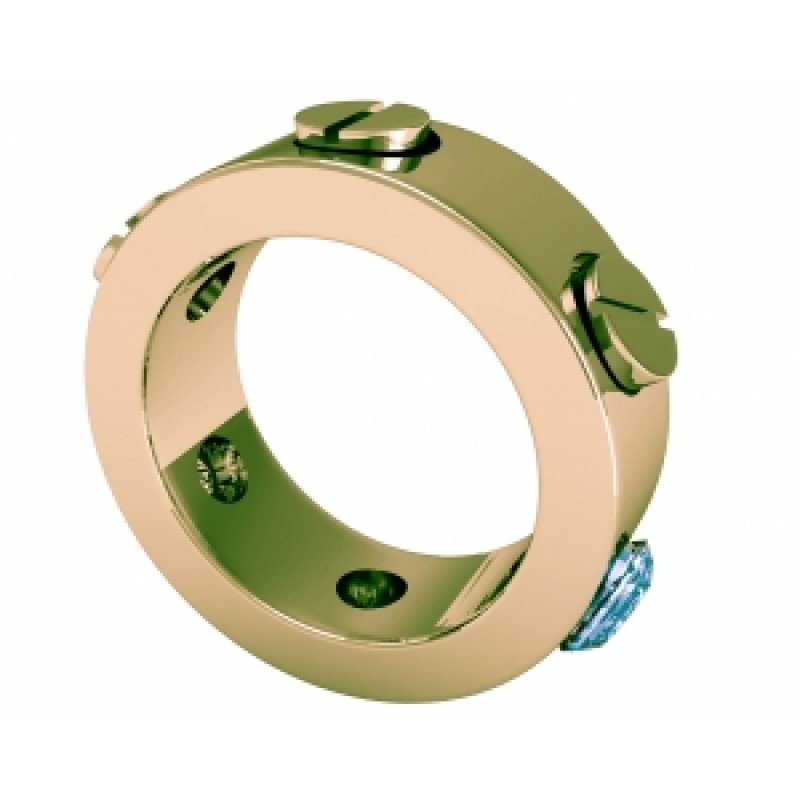 Кольцо с камнями Os 2061