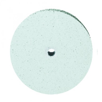 Резинка силиконовая белая диск 22х3 мм №100 R22