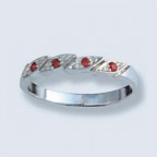 Кольцо с камнями 629