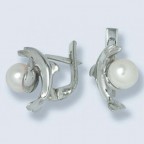 Серьги с жемчугом С-206