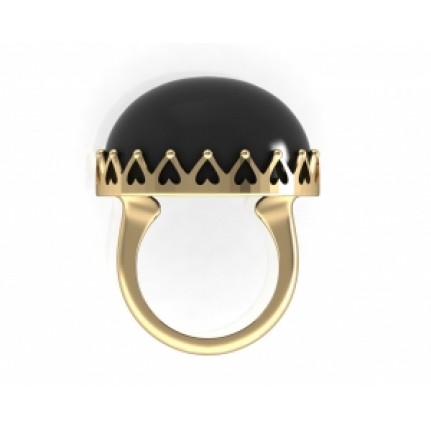 Кольцо с крупным камнем Os 7173