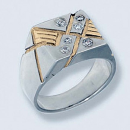 Печатка с камнями 006