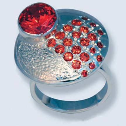 Перстень с камнями 1655