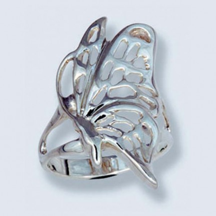 Кольцо бабочка 1587