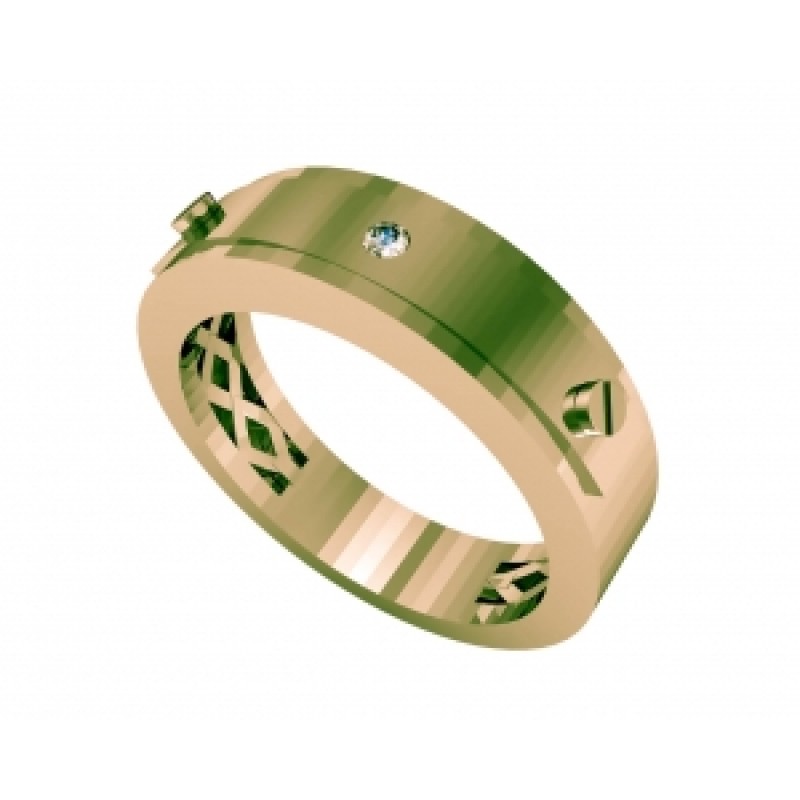 Кольцо с камнем Os 2079