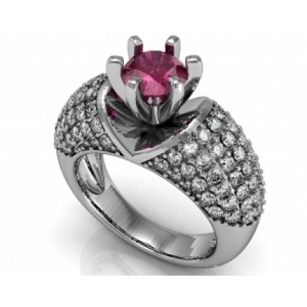 Кольцо с крупным камнем Os 2516