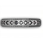 Кольцо с дорожками камней Os 2033