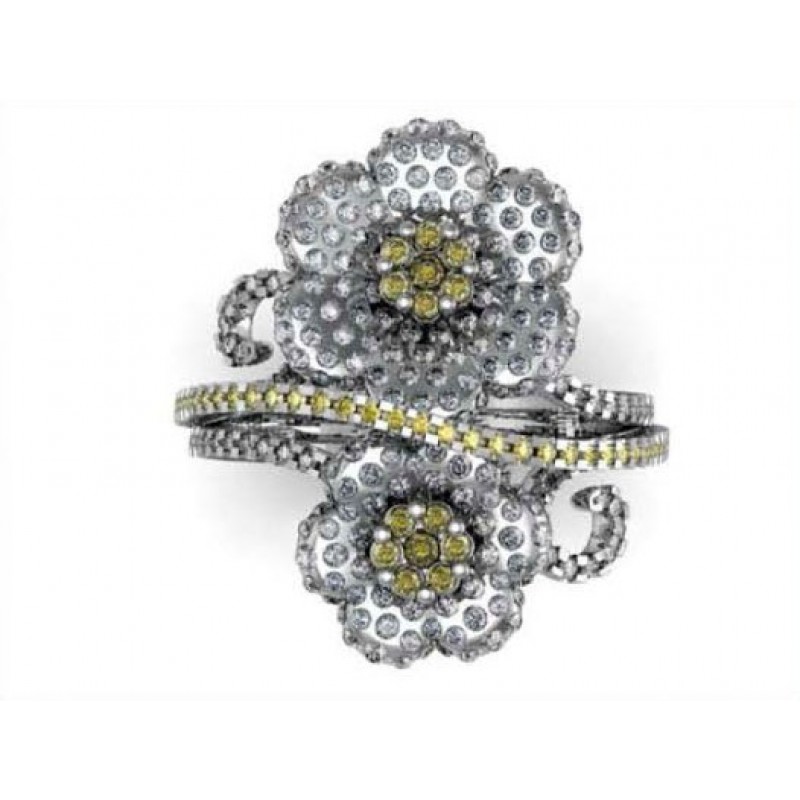 Кольцо Цветочки Os 1140