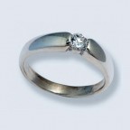 Кольцо с камнем 1996