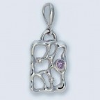 Подвеска с камнем П-050