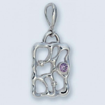 Подвеска с камнем П-050