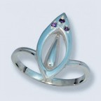 Кольцо с камнями 1662