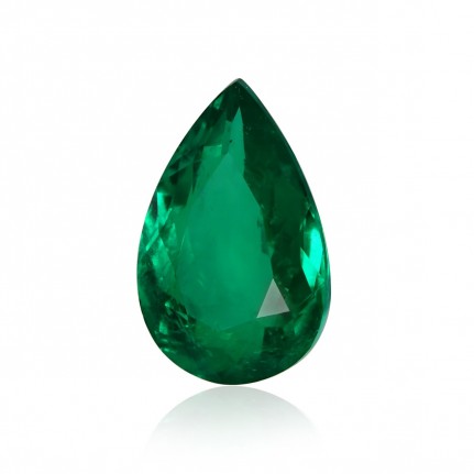 изумруд груша- 10х8мм