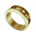 Кольцо с камнями Os 2067