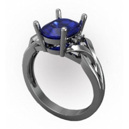 Кольцо с крупным камнем Os 7199