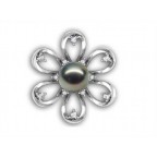 Подвеска Цветок с жемчугом Os 5106