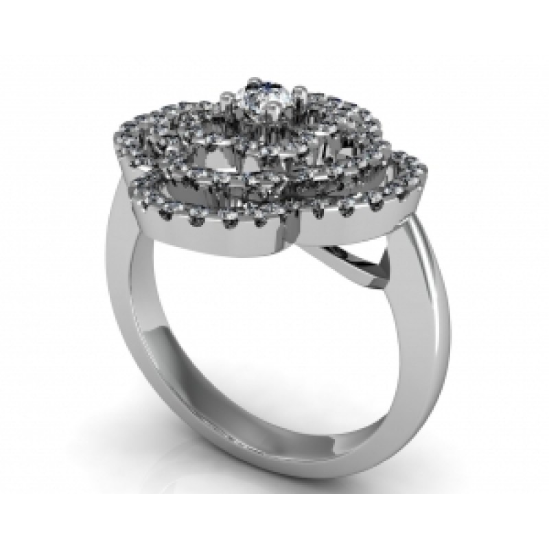 Кольцо Цветочек Os 7183