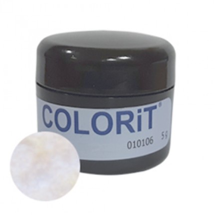 Эмаль COLORIT перламутровый белый Pearl White, 5 гр.