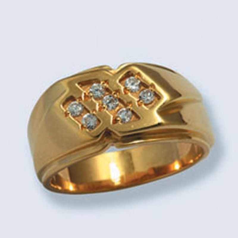 Печатка с камнями 011