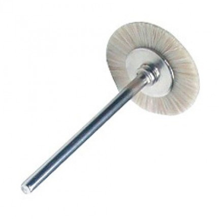 Крацовка радиал. щетина белая-мягкая Ф19 н/д GROBET 16.0697