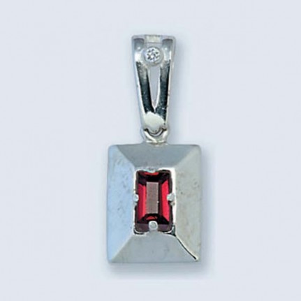 Подвеска с камнями П-097