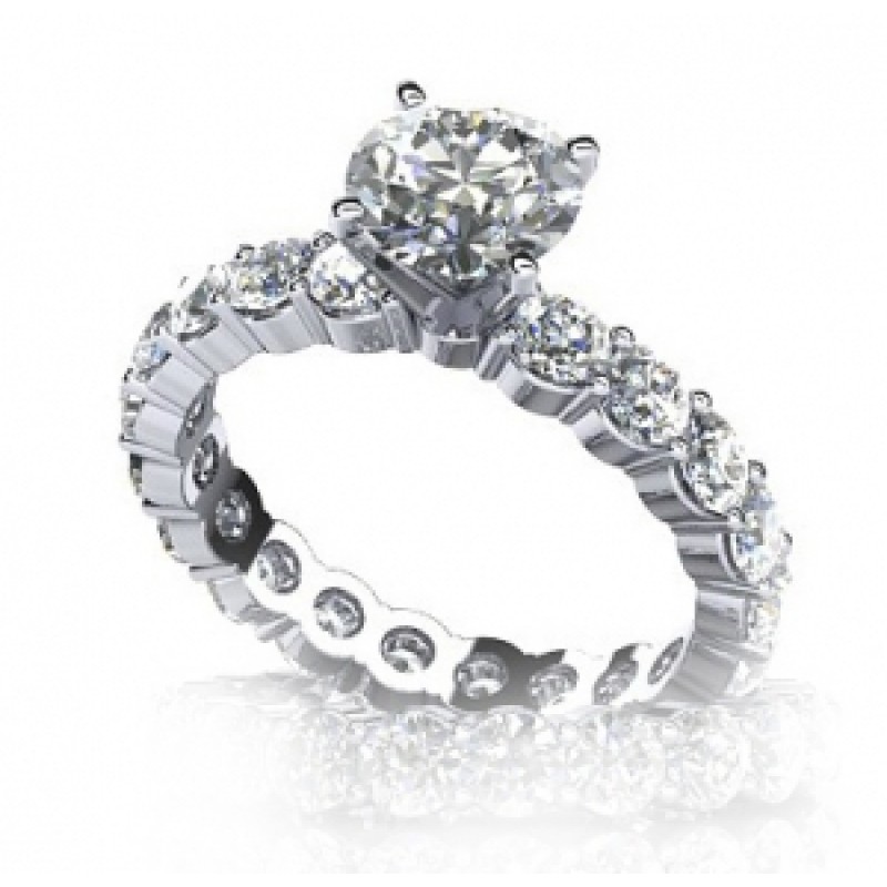 Кольцо с крупным камнем Os 2704