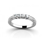 Помолвочное кольцо с дорожкой камней Os 2162