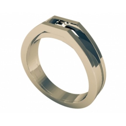 Кольцо с камнем Os 3054