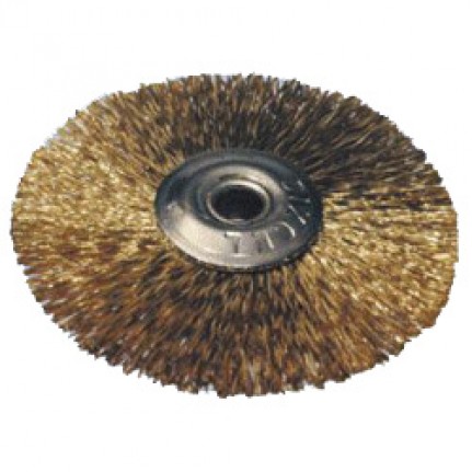 Крацовка радиал. латунь Ф19 GROBET16.881 гофрированная